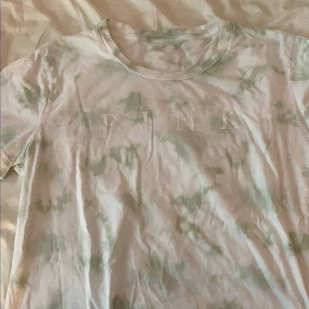 PINK tye dye tee